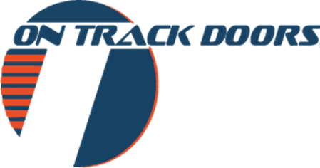 On Track Doors logo and illustration